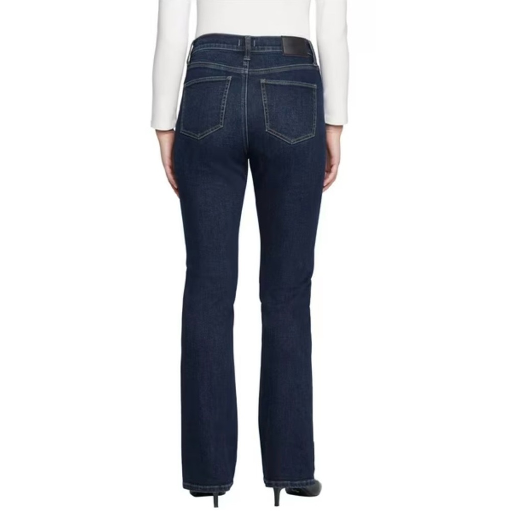 Express Dark Blue Bootcut Jeans for Women 10